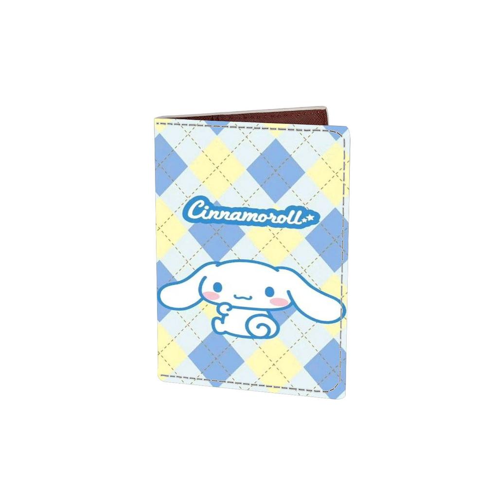 Cartoon Kulomie Yugui Dog Travel Passport Bag Student ID Folder