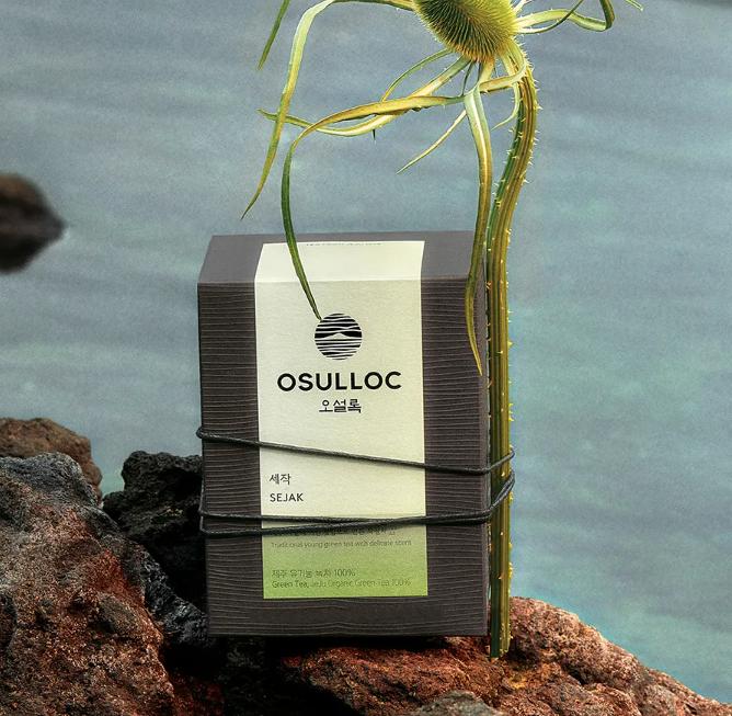 Osulloc Sejak Green Tea – Premium Korean Young Leaf Tea, 20 Bags