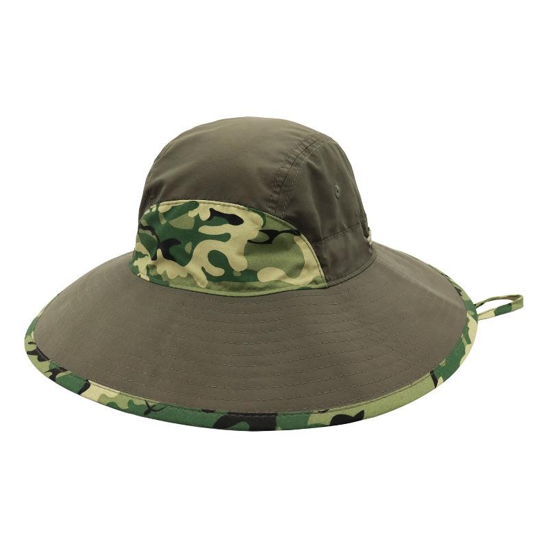 Mountain Bucket Hat Camping Fishing Hat Outdoor Sun Protection Hat Children Hiking Male Climbing Sun Hat Spring and Summer New