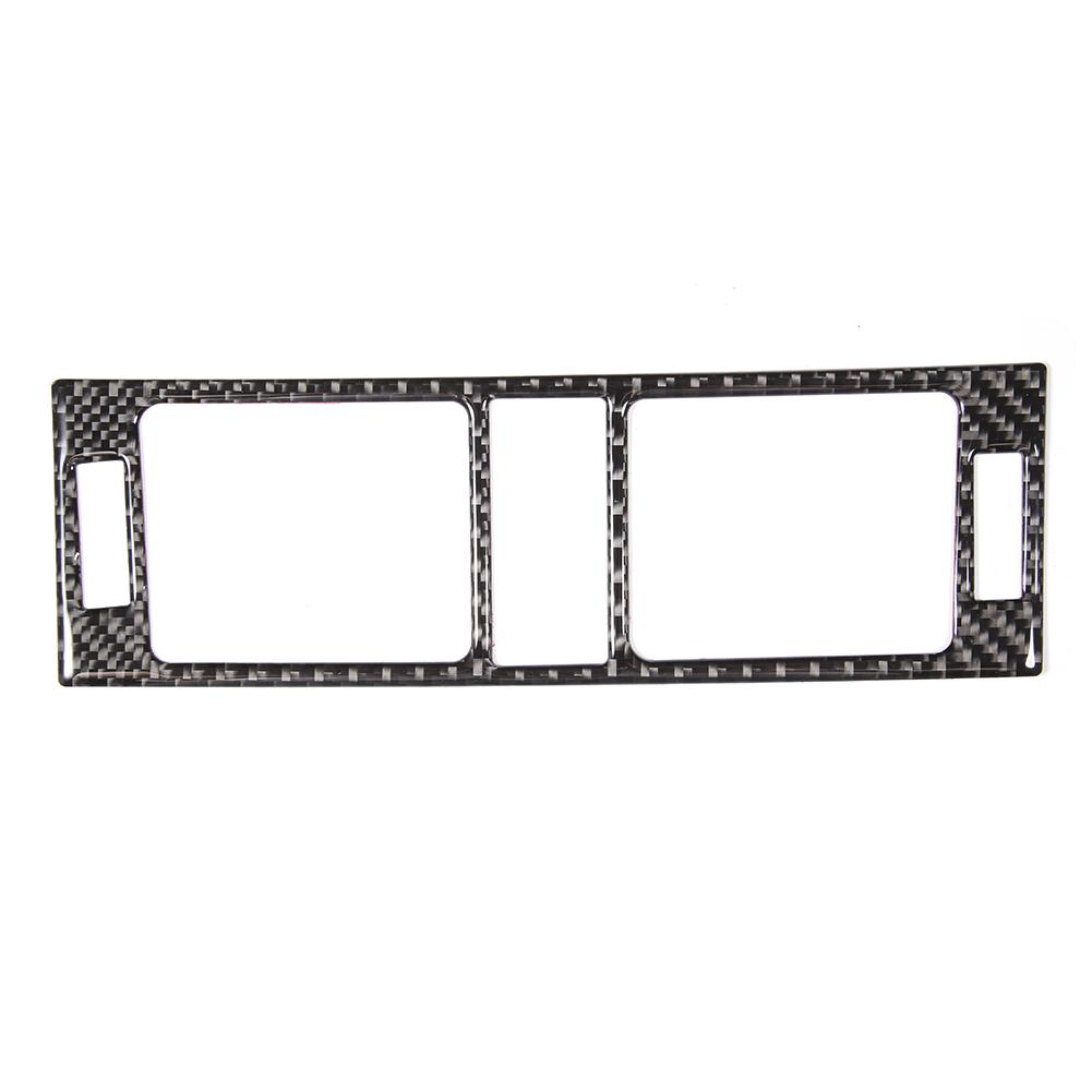 Carbon Fiber Center Console A C Air Vent Panel Trim Fit for Mercedes Benz C Class W204 05 12