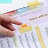 6 Pezzi Clip Spingi-Tira Multiuso per Documenti Colori Caramella Ideali per Studenti e Lavoratori d'Ufficio per Mantenere Ordinati i File Ovunque