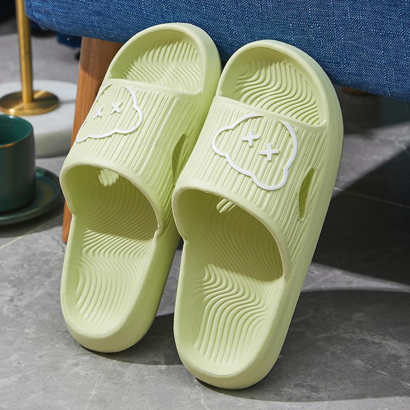 Hausschuhe Damen Sommer weiche Sohle rutschfest Zuhause Indoor Haushalt Badezimmer Hotel Bad kühlende Hausschuhe Herren Außenschuhe