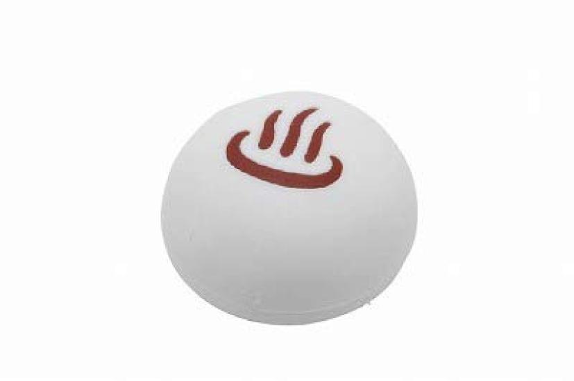 Direct Manju White Eraser [Iwako Sales] (Food) белый