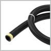 3ft 12AN Fuel Hose AN12 Universal Car Braided Nylon Stainless Steel CPE Oil Fuel Gas Line Hose Black Replacement Car Parts