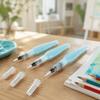 3 PCS Refillable Watercolor Painting Brush Blue Calligraphy Ink Pen  Watercolor Creation