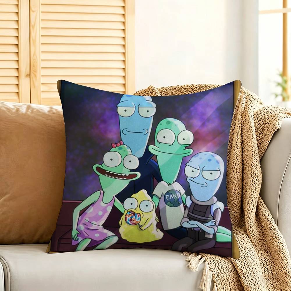 Anime Solar Oopposites Cushion Cover Car Throw Pillow Case For Sofa Car Christmas Gift