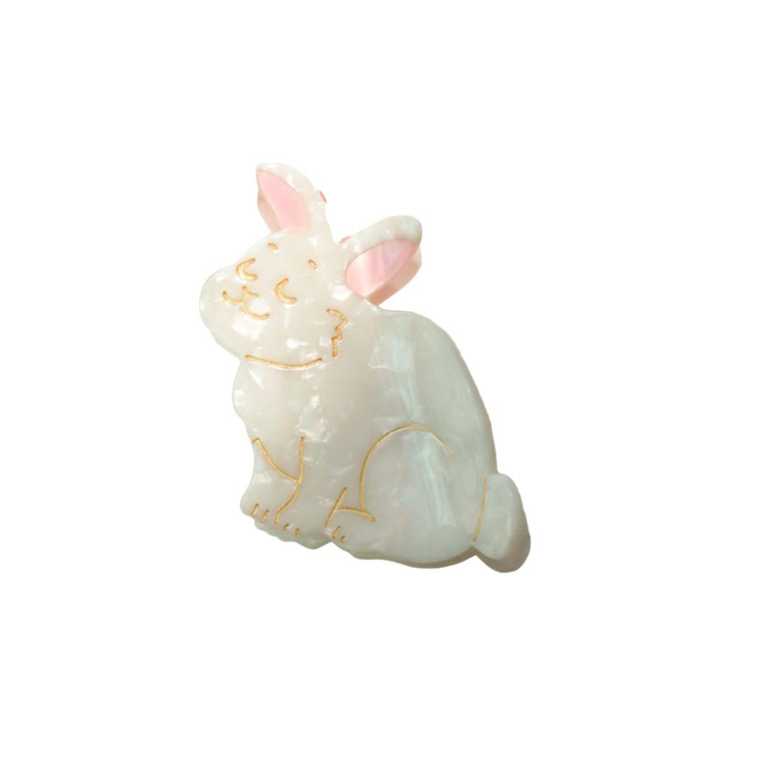 FromFlo Rabbit Hair Claw