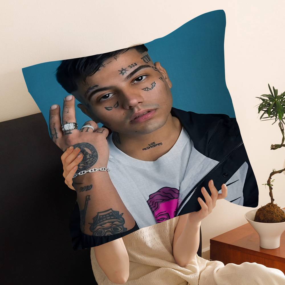 D-duki Rapper Cushion Cover Inches Farmhouse Decor Home Throw Pillow Covers for Couch Decorations
