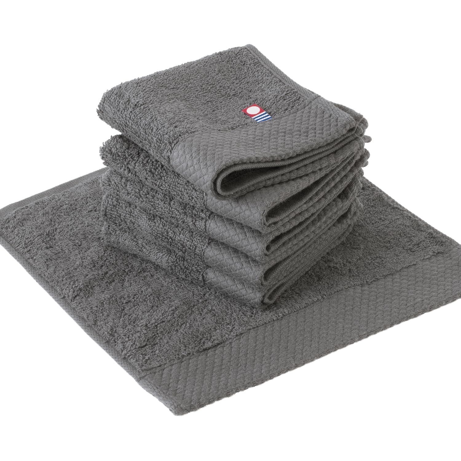 

Bloom Imabari Certified Mini Set of Ciel Mini Indoor Made in Japan Handkerchiefs, 6, Towels, Hotel-Grade, Absorbent, Quick-Drying, Drying, 100%