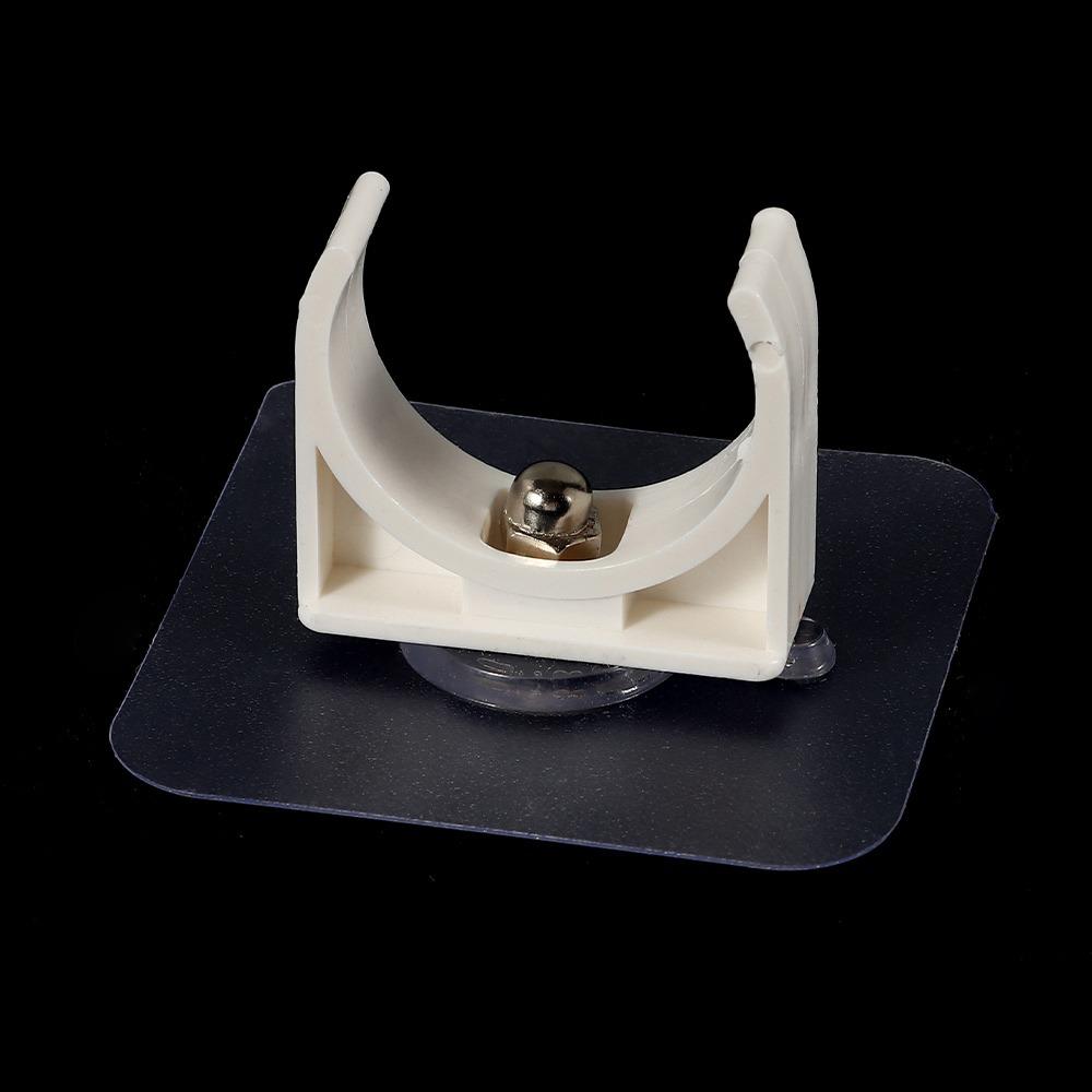 1/5Pcs Punch-free Self-adhesive Pipe Clamp Garden Irrigation Tube Clip Connector Water Tube Holder