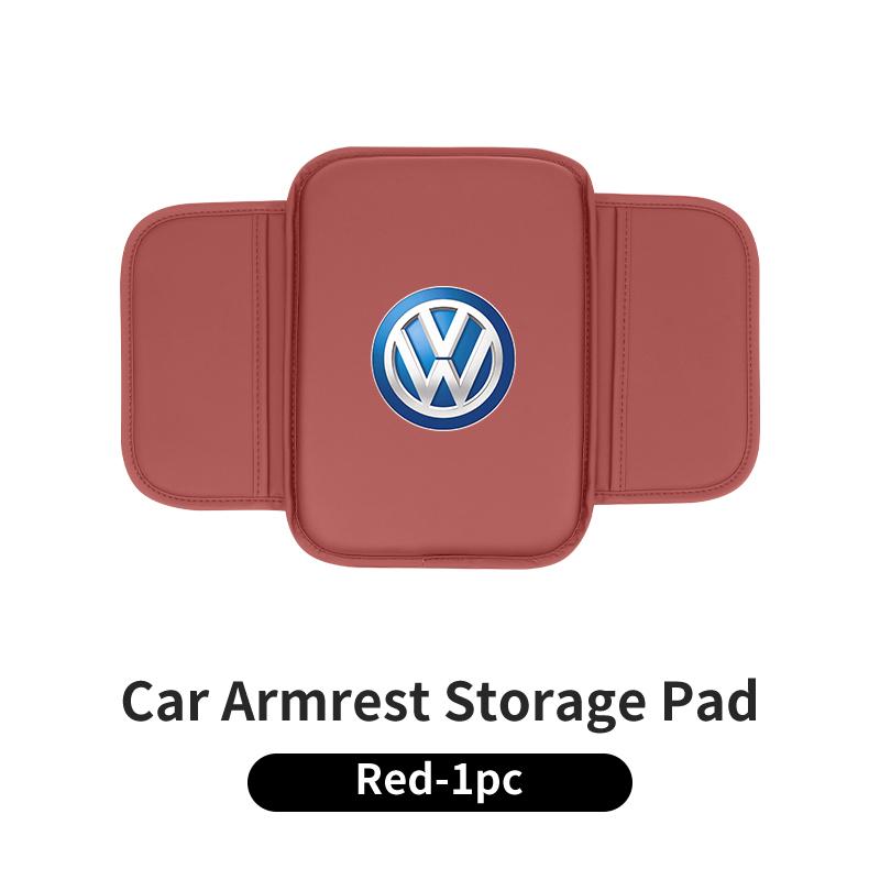 Car Center Console Protector Cover Armrest Box Cushion With Storage Function For VW Scirocco Jetta Beetle Golf Passat Tiguan Ce3