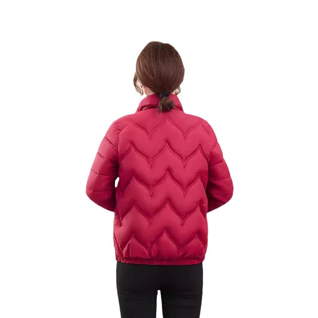 Women's Cotton Coat Parker Winter Jacket  New Short Stand Collar Keep Warm Fashion Outerwear Top