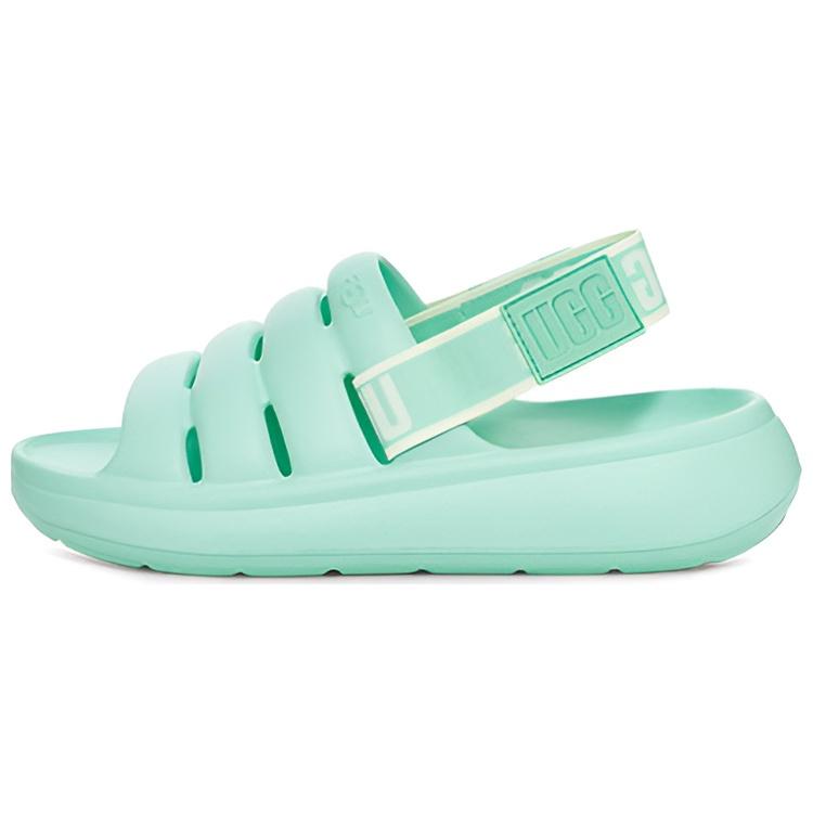 (WMNS) UGG Fluff Yeah Slide Emerald Green Women s 1126811-PEMR EU 36
