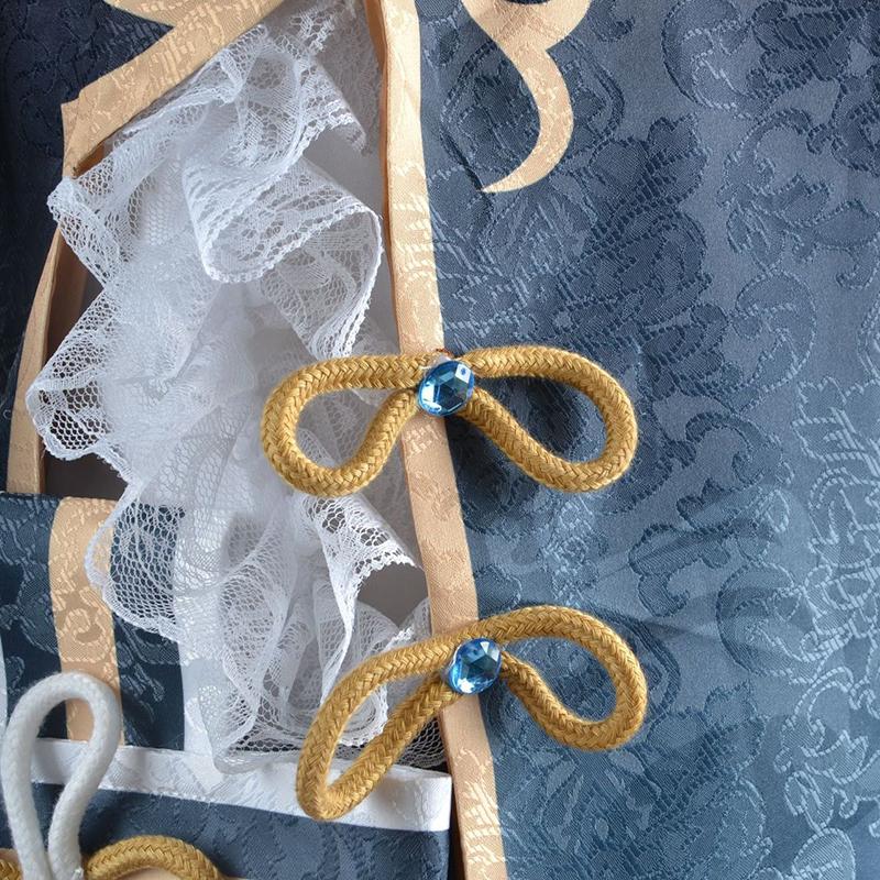 Ysir Impact Game Animation COS Clothes Green Liyue Port Feiyun Merchant Prince Xingqiu COS Set