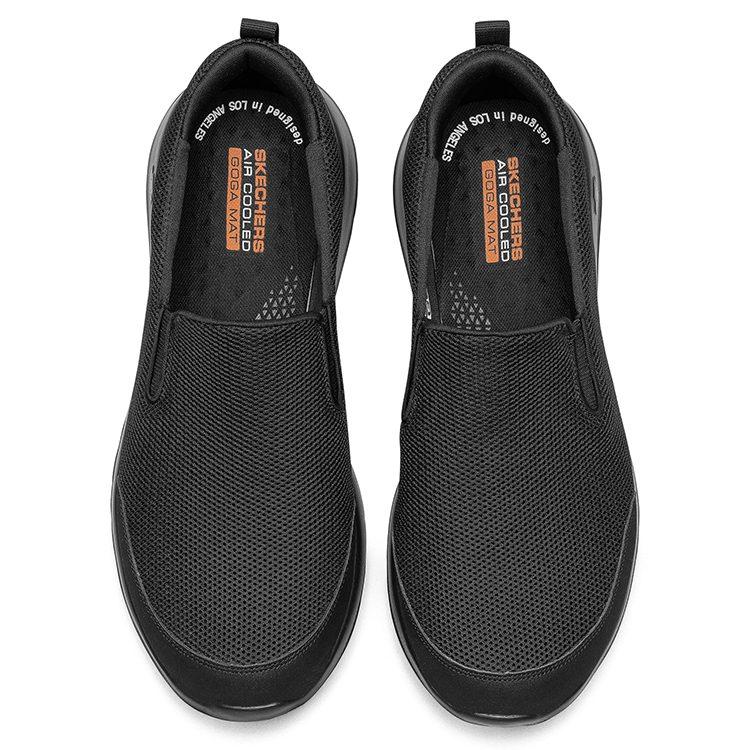 Skechers Go Walk Max Clinched 'Pure Black' 216010-BBK