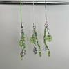Grass Leaf Bead Pendant Phone Charm Hangings Rope Sweet Phone Chain Strap Bag Decoration Lanyard Keychain Accessory