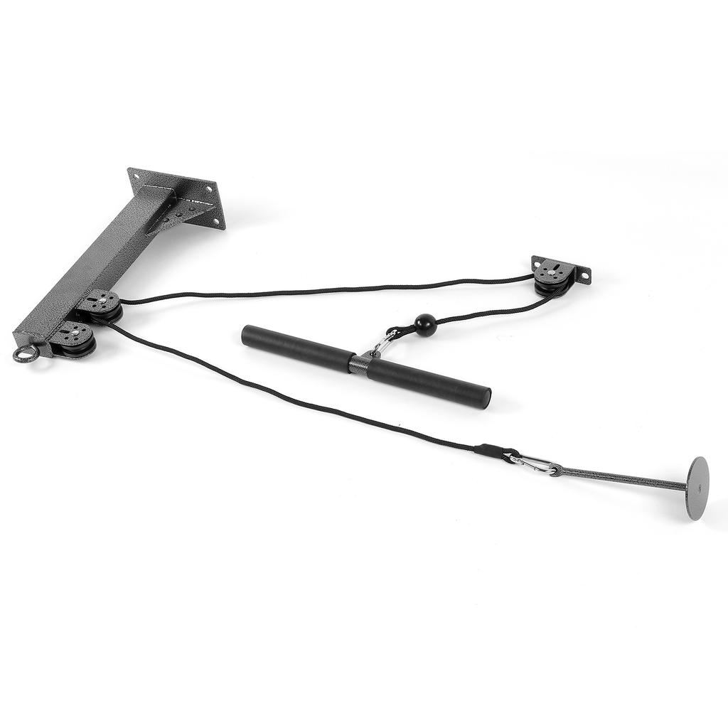 Fitness Wall Mount Stand Pulley Cable Attachment Arm Strength Trainning Workout Equipmen