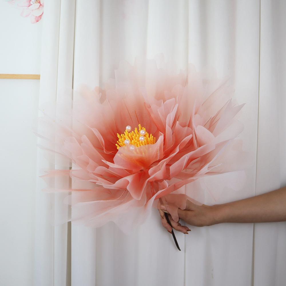 40/50cm Artificial Peony Flower Outdoor Fake Flowers New Large Flower Head Home Party Decoration