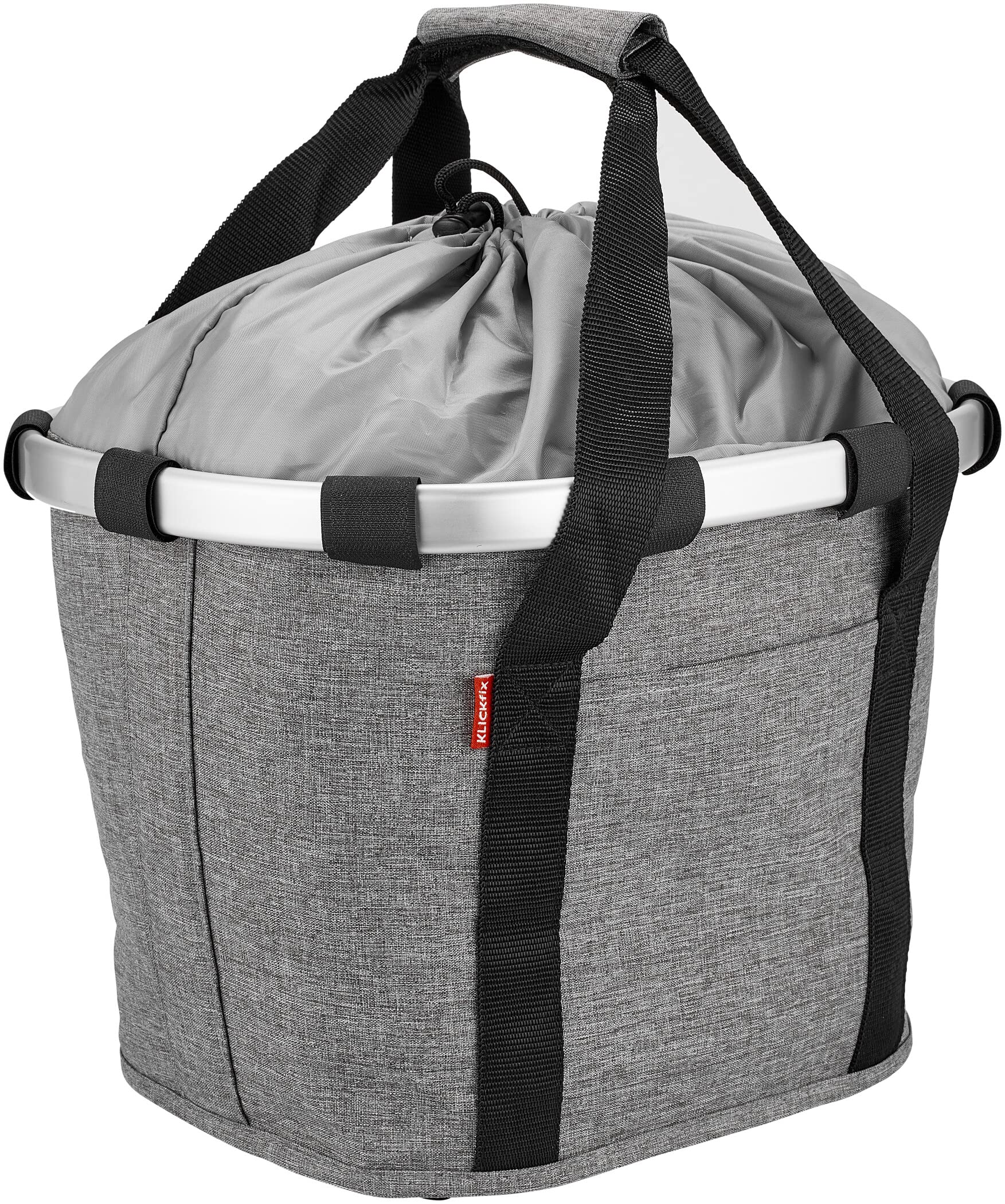 

RIXEN KAUL Reisenthal Bike Basket KF880 Twist W35xH28xD26cm & [Authentic] Silver, (KF880TS)