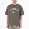 KULTE Marseille College T-Shirt Khaki