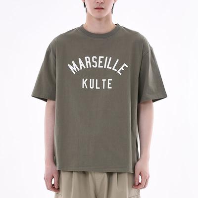 KULTE Marseille College T-Shirt Khaki