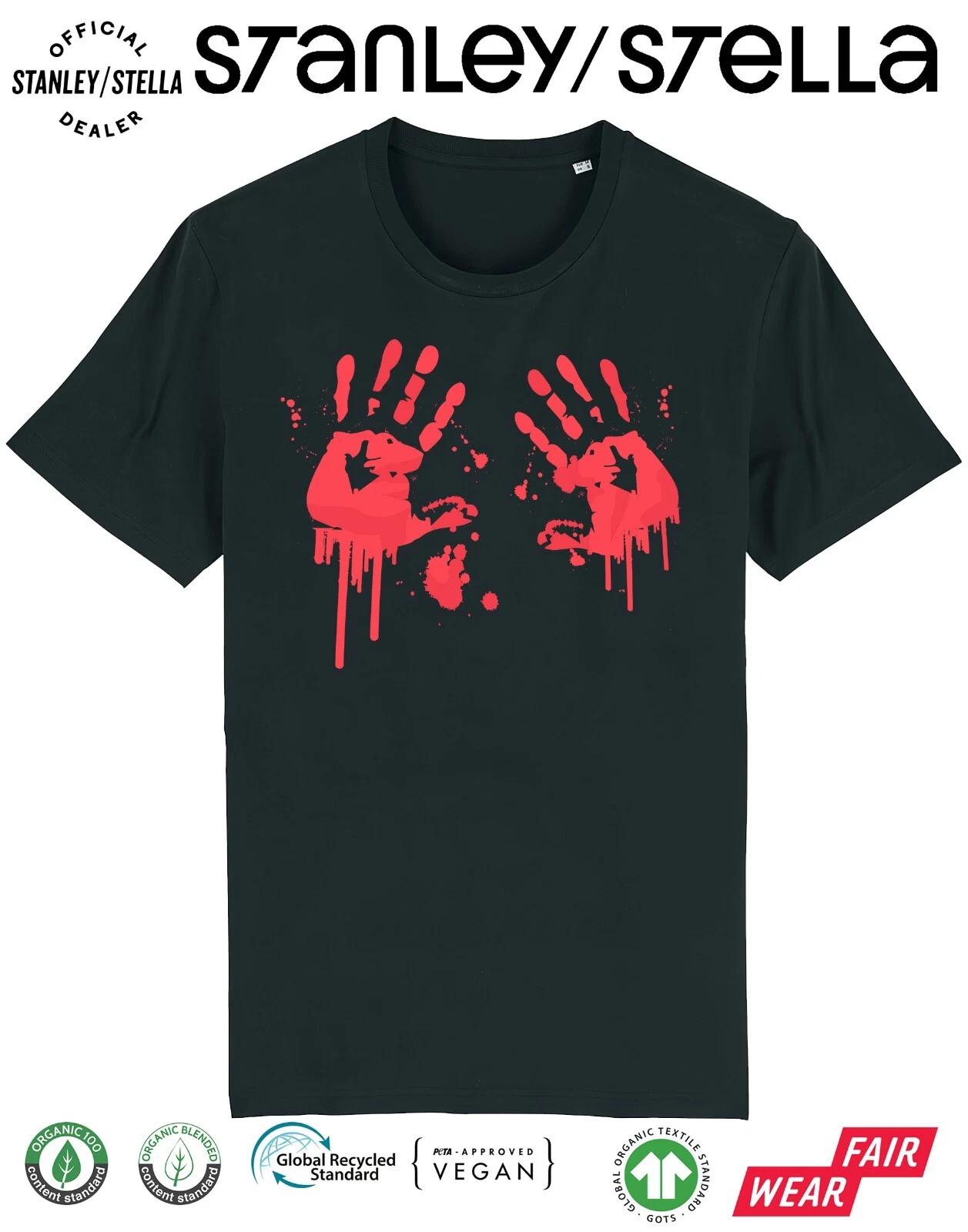 

Blood Stained Hands HALLOWEEN T-Shirt Kids Funny Horror Costume Fancy Dress Gift 130