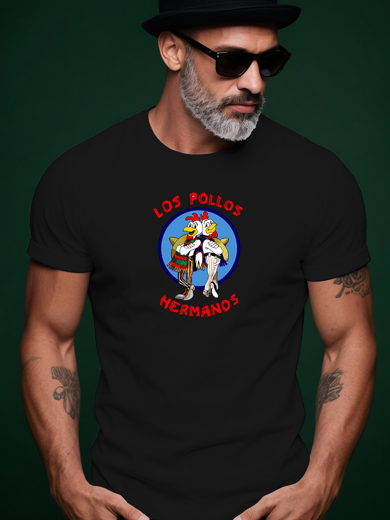 Summer Casual Round Neck Short Sleeve Tshirt with Two Roo... S