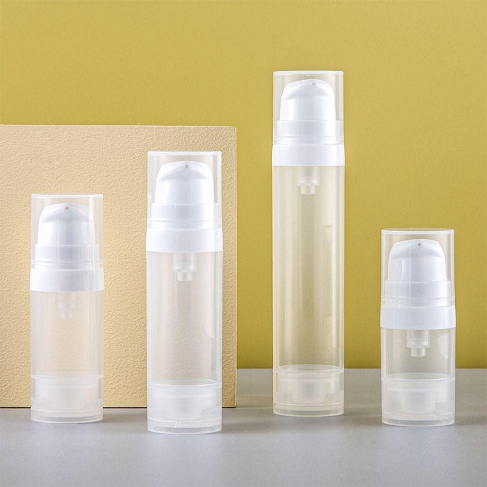 Women Toiletries Airless Lotion Bottle Vacuum Pump Bottles Refillable Bottles Cosmetic Container