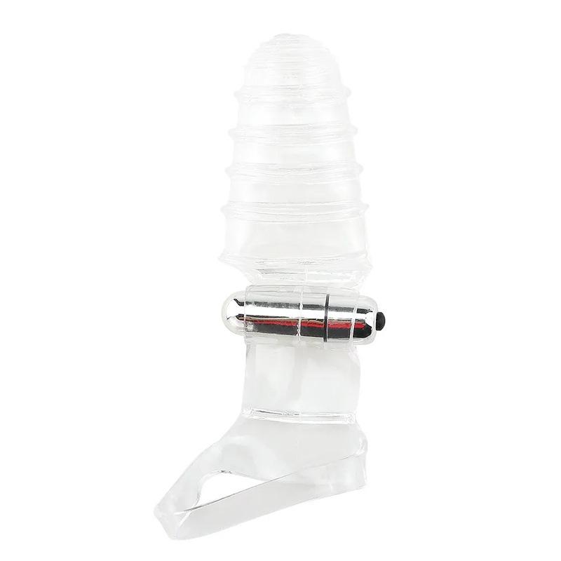 Vibrating Finger Sleeve Couples Massager - Fun Adult Toy