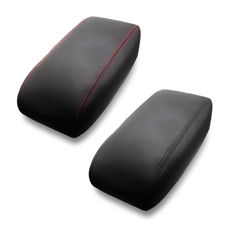 Bilinteriör Centerarmstödslåda Cover Klistermärke Trim För Toyota 4Runner 1996 1997 1998 1999 2000 2001 2002 Mikrofiberläder
