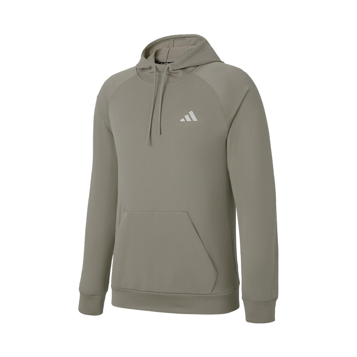 

Adidas Fashionable Versatile Hooded Long Sleeve Sweatshirt Men sweatshirt Khaki IW8391