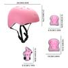 7Pcs/Set Kids Roller Skating Scooter Helmet Protection Safety Guard Boys Girls Safety Cycling Skateboard Helmet Knee Elbow Pads
