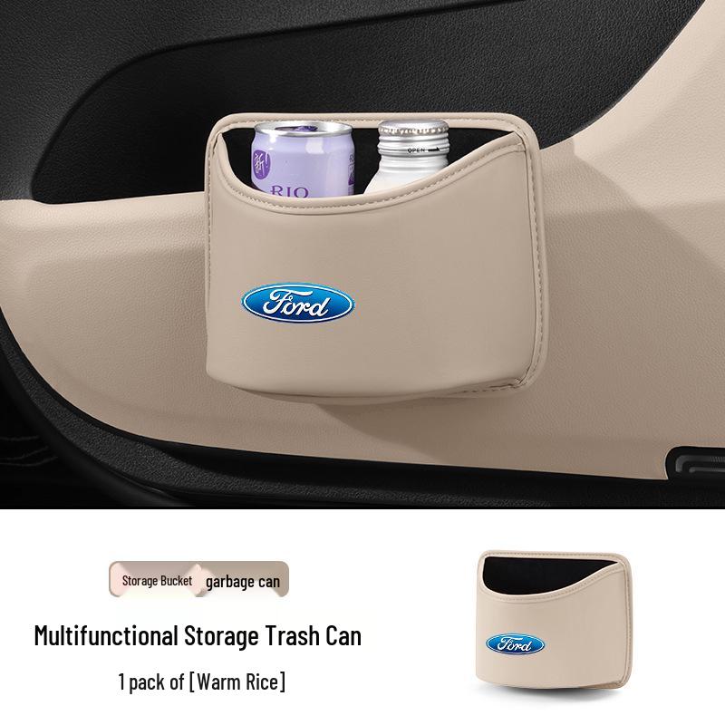 Ford Escort/Mondeo/Edge Car Door Multi-functional Storage Bin Trash Can