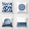 Watercolor Butterfly Lavender digital printing pillow cover Short plush Suitable living rooms bedrooms sofas throw cushion cover