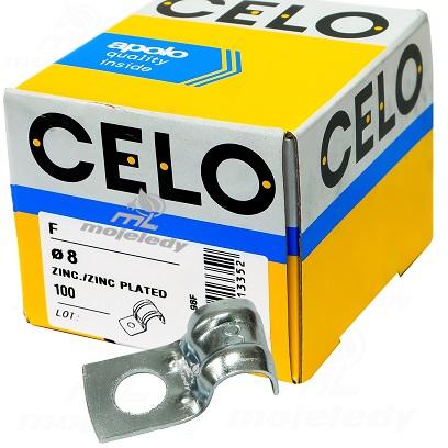Uchwyt metalowy 8mm OC F 98F CELO 100szt