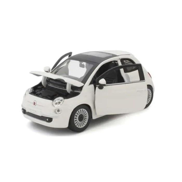 Kyosho Burago Fiat 500 2007 1/24 White BUR22106W1