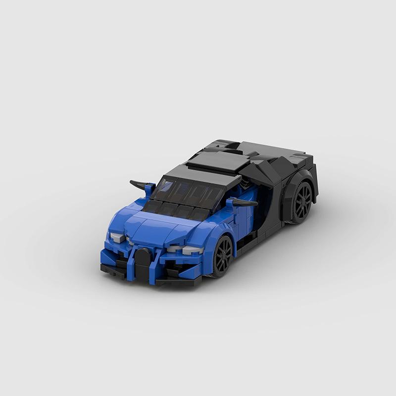 MOC Technical Car City Speed Vehicle Vetro Car Rally Building Blocks Bricks Ornament Creative Toys For Kids Adults Birthday Gift