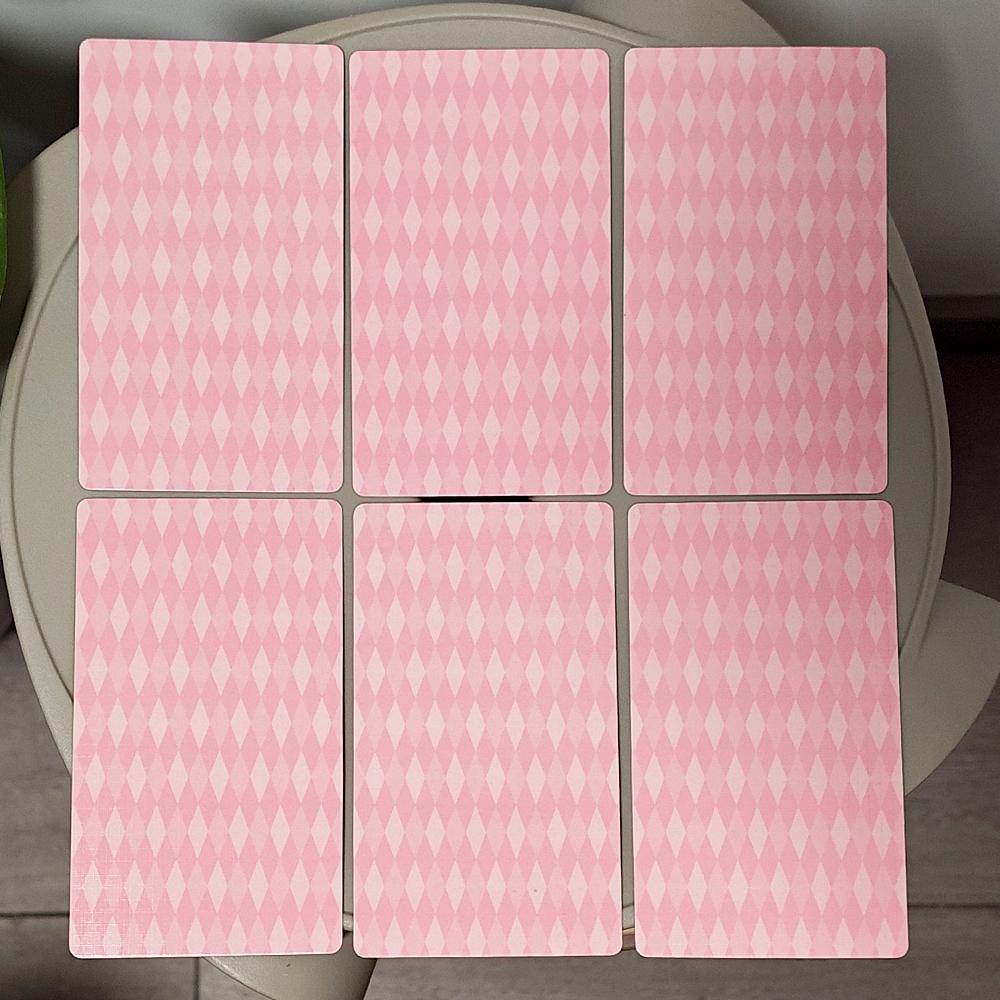 12*7cm Tinseltown Tarot in stabiler Box Rosa Vintage Hollywood-inspiriertes Deck 78 illustrierte Karten