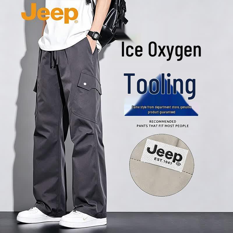 

Jeep Men s Casual Straight-Fit Pants 2XL