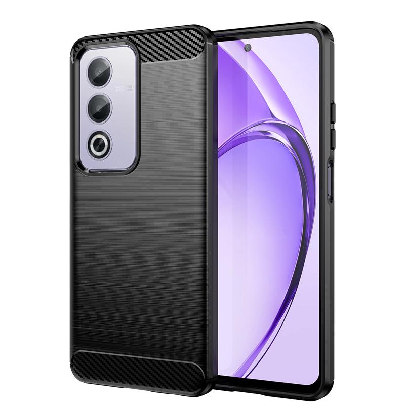 For OPPO A80 5G Case For OPPO A80 5G Cover Funda Brushed TPU Rubber Phone Case Shockproof Protective Back Cover For OPPO A80 5G