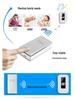 Self-Powered Waterproof Doorbell with Adhesive Backing - No Installation Required, Easy to Use.