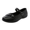 Classic Mary Jane Flats Adjustable Strap Leather School Shoes for Girls