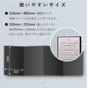 Paper Entrance Music Sheet Mount, Black, A4 Size, 4 Panels, 10 Sheets, File Type, Thick Cardboard, 55282