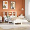 VidaXL Bunk Bed Frame Without Mattress White 140x200 Cm Solid Pine Wood 3322563