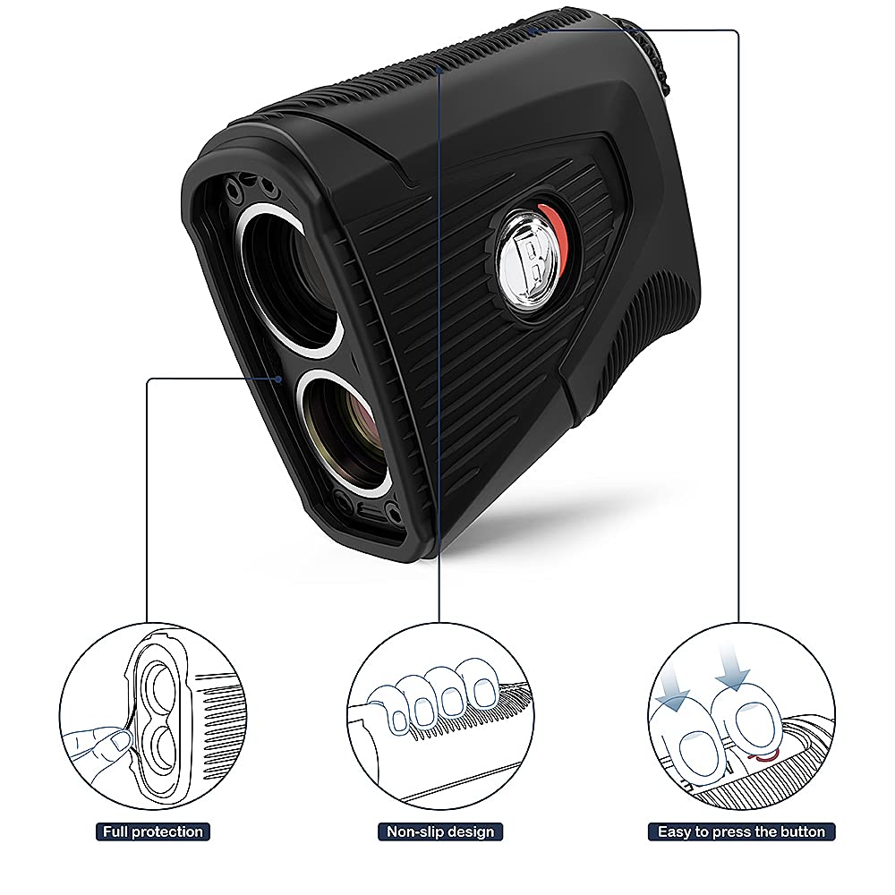 TUSITA Case for Bushnell Pro XE Silicone Protective Cover Golf Laser Rangefinder GPS Accessories - -
