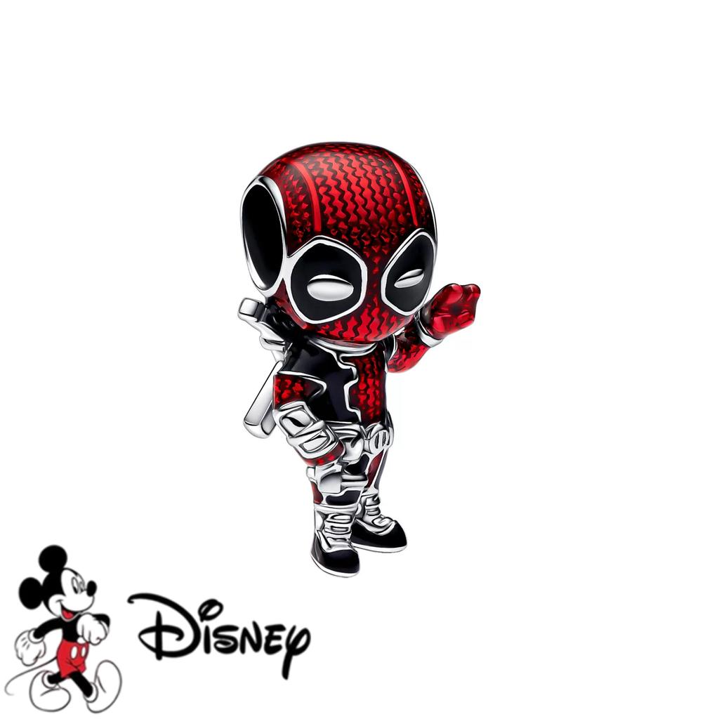 Disney DlY Marvel Universe Jewelry Gifts Iron Man Spider-Man Dangle Charms Beads Fit Original Europeans Silver Bracelet Necklace