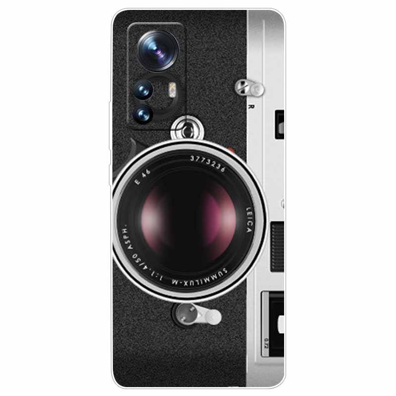 For Xiaomi 12T Pro 5G Case 12 T Cat Space Soft TPU Clear Silicone Funda Cases for Xiaomi 12T 5G Cover 12TPro Shockproof 2022