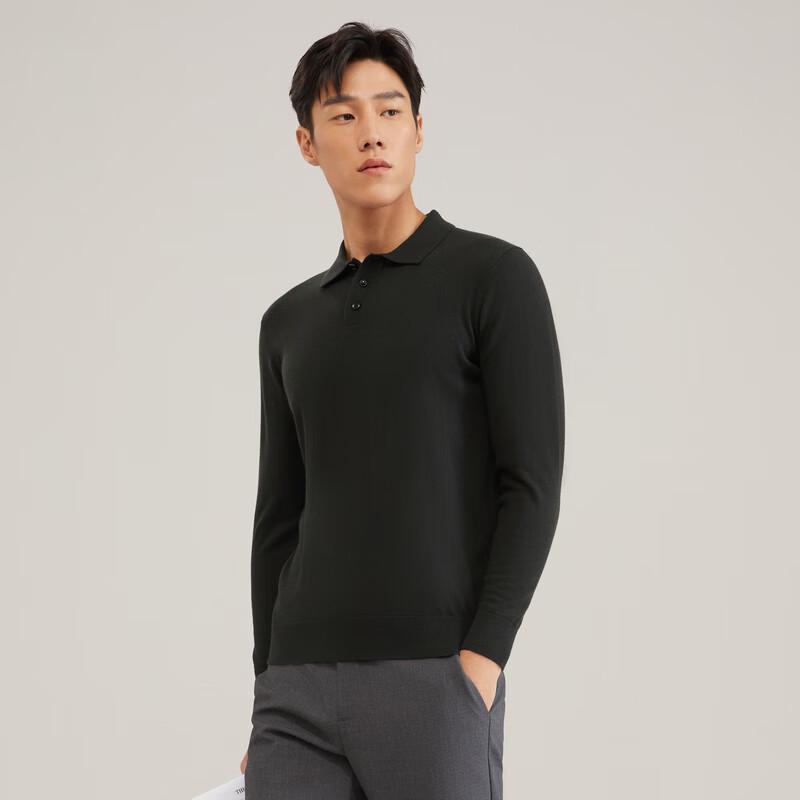 Youngor Men's Wool Blend Pullover Sweater VYHM639972PFA
