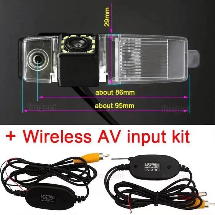 High-Definition Night Vision Rearview Camera for 09-12 Toyota RAV4 Models Without Lights