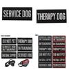 Decorative Pet Patch Do Not Pet Therapy Dog Training Service Black And White English 9*4cm